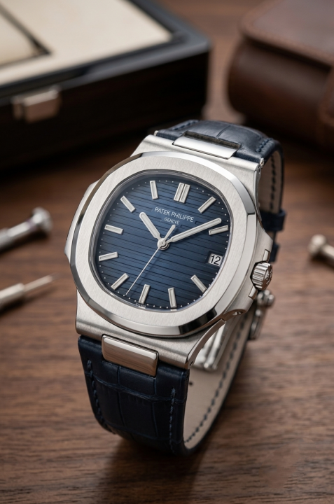 Pate  Philippe Nautilus - Leather Strap WC 1824