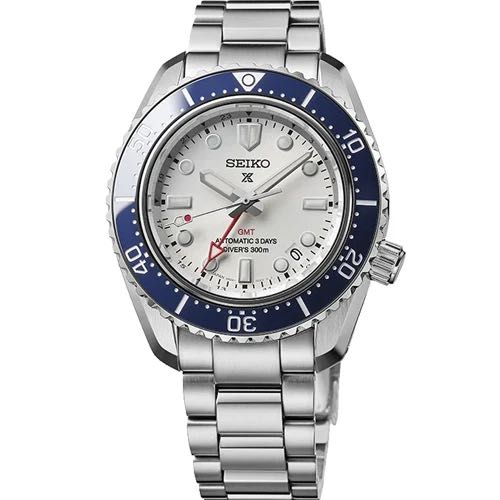 Seiko Prospex GMT SILVER BLUE WHITE DIAL