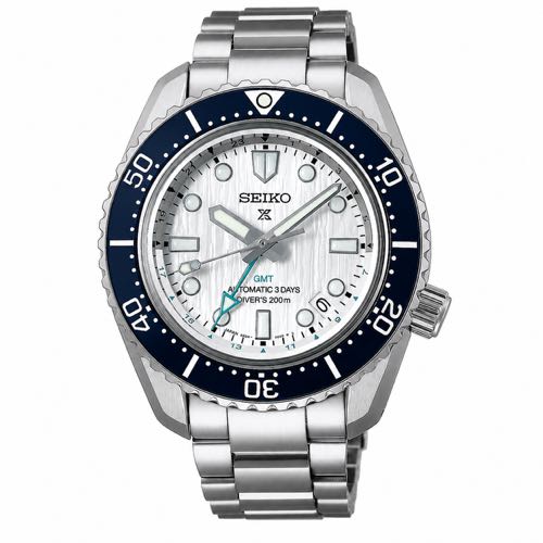 Seiko Prospex GMT SILVER WHITE DIAL