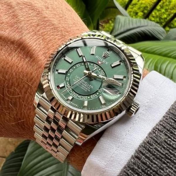 Alternative view of Rolee x Oyster Perpetual Sky Dweller WC 1901