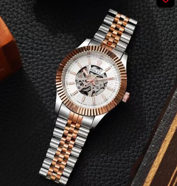 Rolee x Automatic Rose Gold White Dial