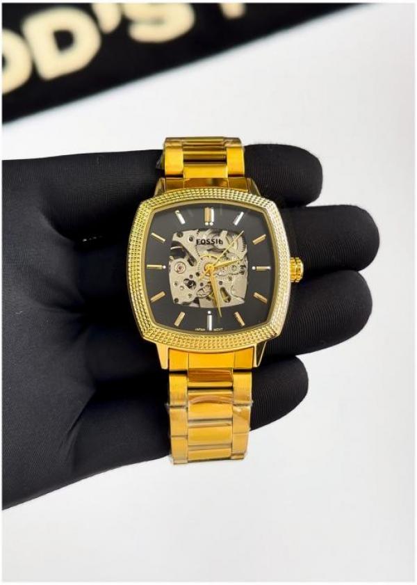 Alternative view of Fossii l X Nick Jonas Machine Luxe Gold Black WC 1979