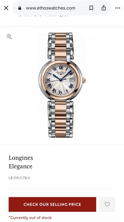 Alternative view of LONGINE LADIES PREMIUM WATCH