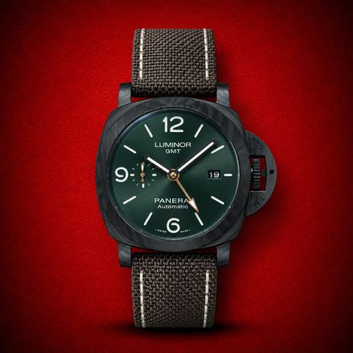 Panerai Luminor GMT Carbotech Case Nylon Coated Strap