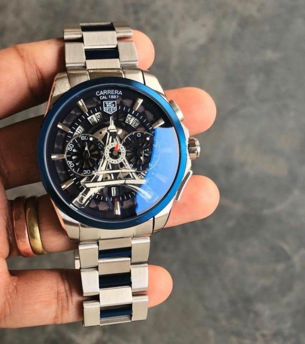 Alternative view of TAG HEUE PREMIUM ALL WORKING WATCH