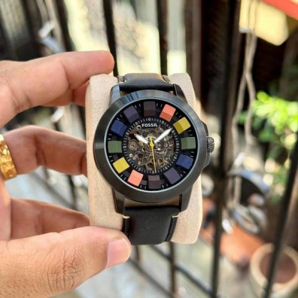 Alternative view of Fossi Grant Skeleton Multicolor Automatic