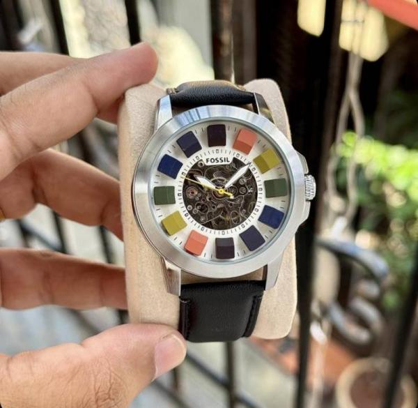 Alternative view of Fossi Grant Skeleton Multicolor Automatic