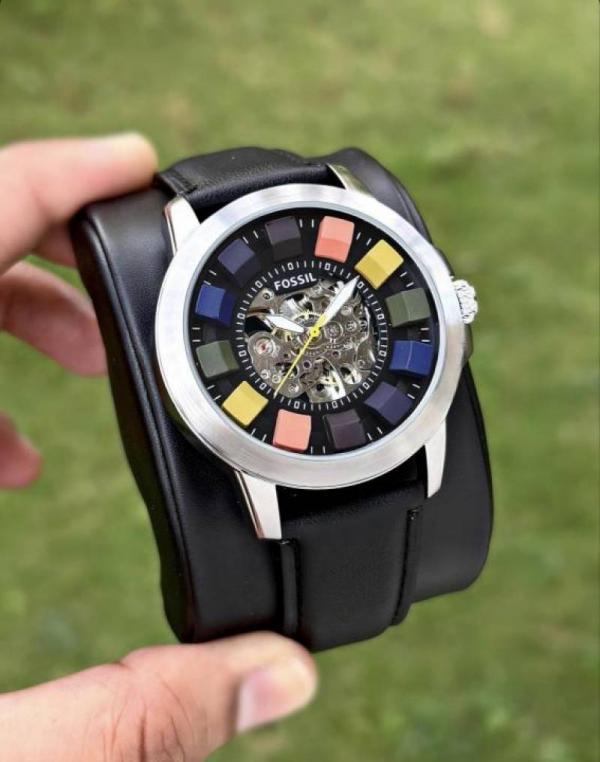 Alternative view of Fossi Grant Skeleton Multicolor Automatic