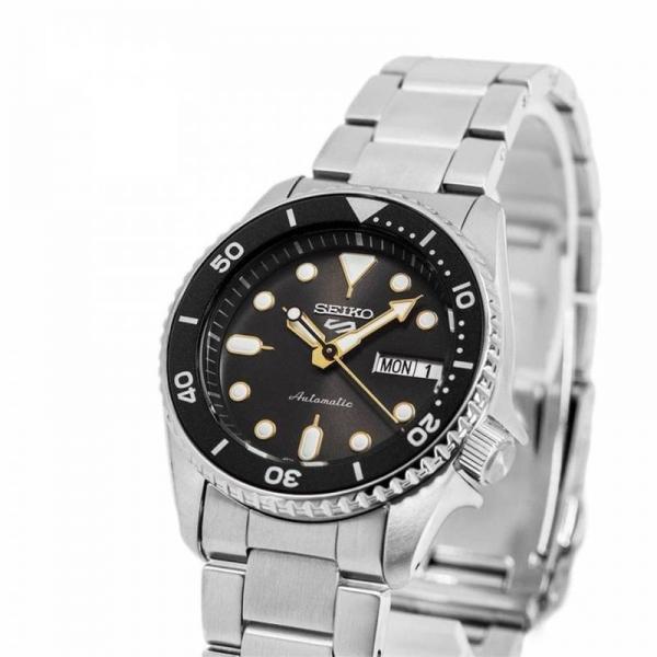 Alternative view of Seiko 5 Sports Automatic Silver Gray