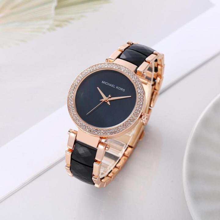 Alternative view of Michael l Kors Parker Pave Black
