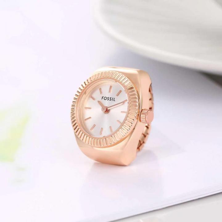 FOSSIIL UNISEX RING WATCH R-42