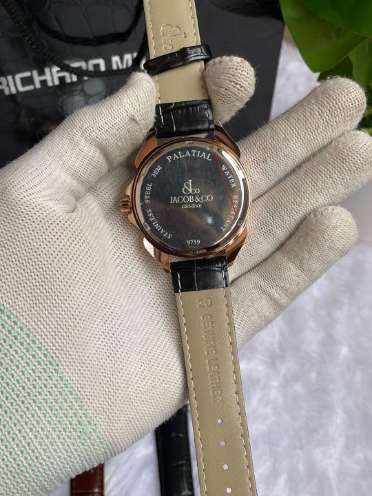 Alternative view of Jacob & Co Palatial Classic Black Copper Black AT444