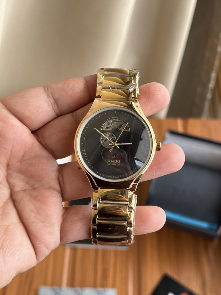 RAD AUTOMATIC GOLD BLACK PREMIUM WATCH