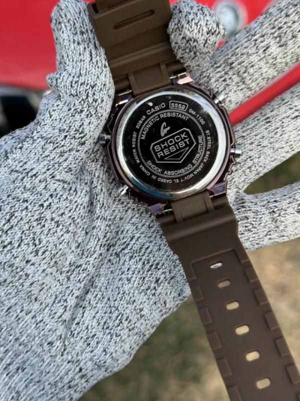 Alternative view of Gshock Ga2100 Brown All Working