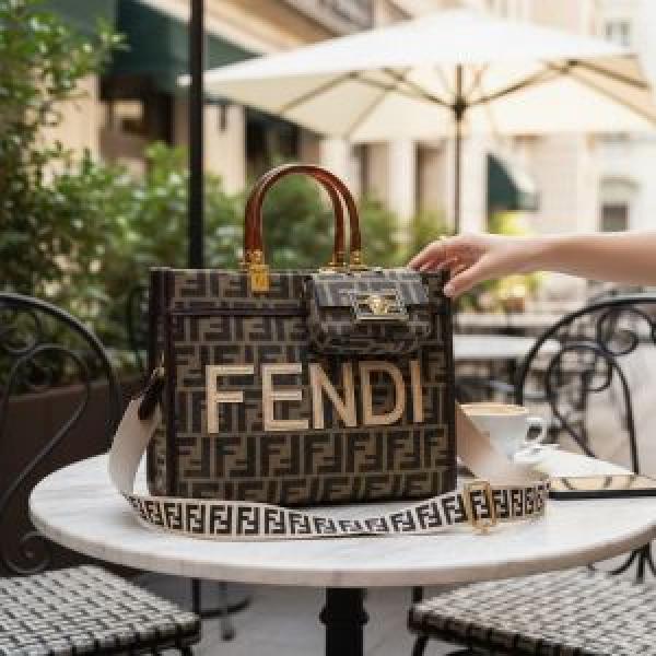 fend_roma_plain_ladies_trendy_leather_handbag_(6073)-35-cm-big-size