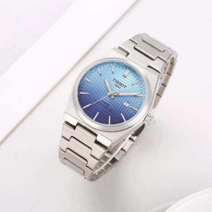 Tissoo T 1853 Prx Silver-SkyBlue & Blue