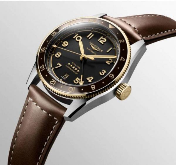 Alternative view of Longine Chronometer Premium Quartz Brown
