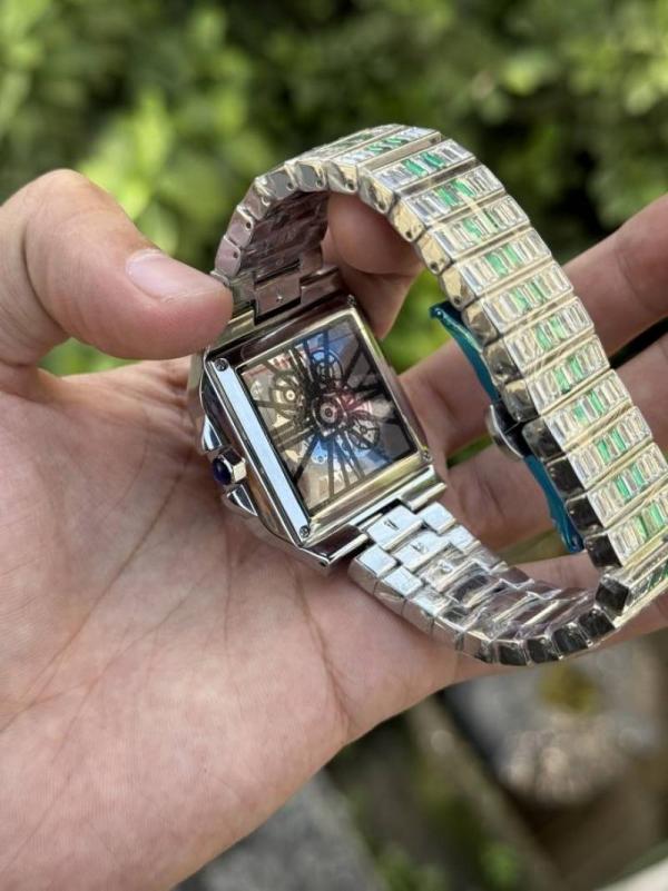 Alternative view of Cartie Santos Diamond Quartz (SilverGreen)