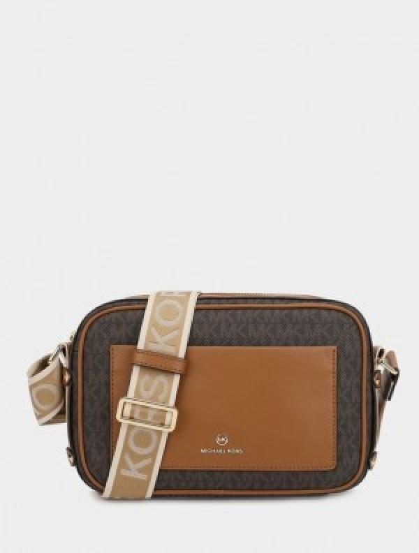 Michael kor logo print Maeve crossbody with box 1004