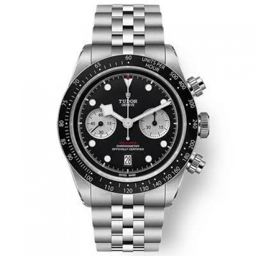 Tudor Black Bay Chronograph Black Dial Jubilee