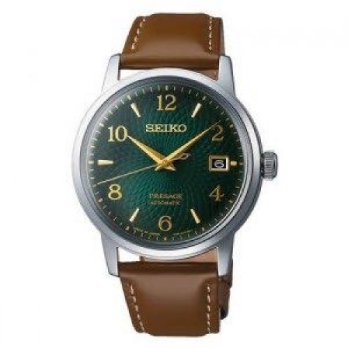 Seiko Presage Tan Green