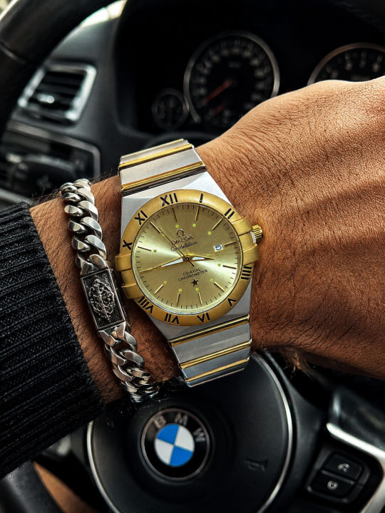Omegga Constellation Two Tone Gold