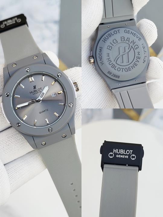 Alternative view of Hublot Classic Fusion Silicon Belt Full Grey 156
