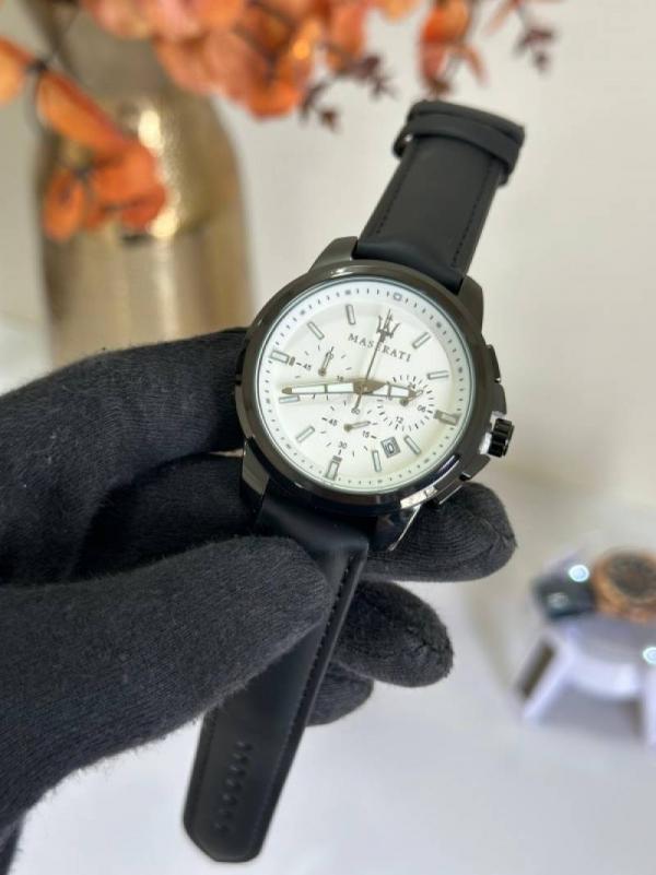 Maserati Chronograph 1st Quality AAA Black White