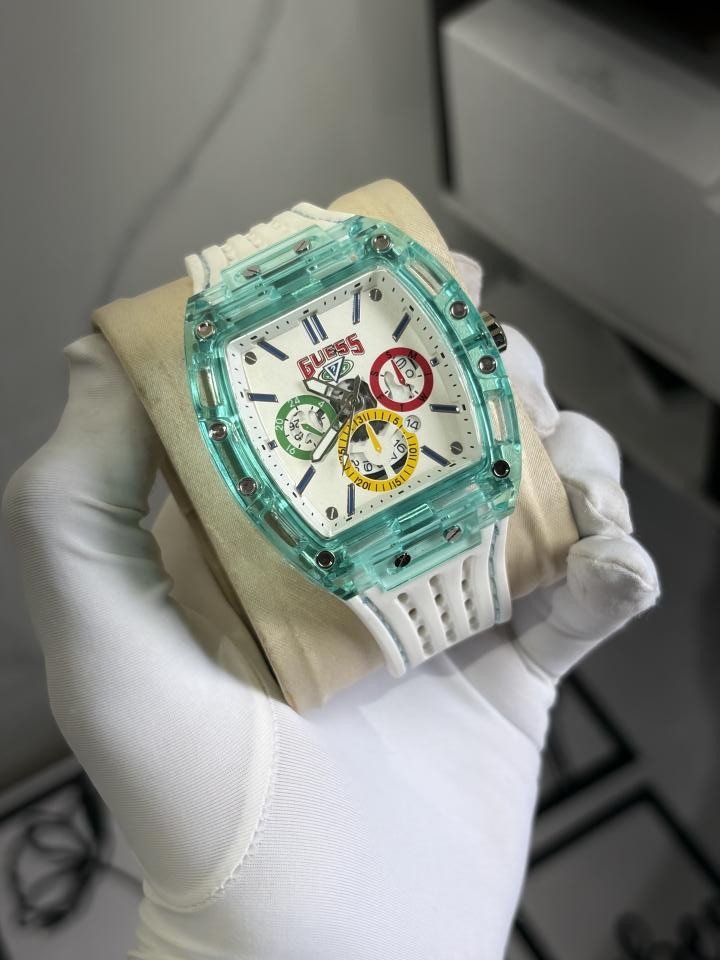 Guess Phoenix gw0499g6 White-Green 548 - Image 2