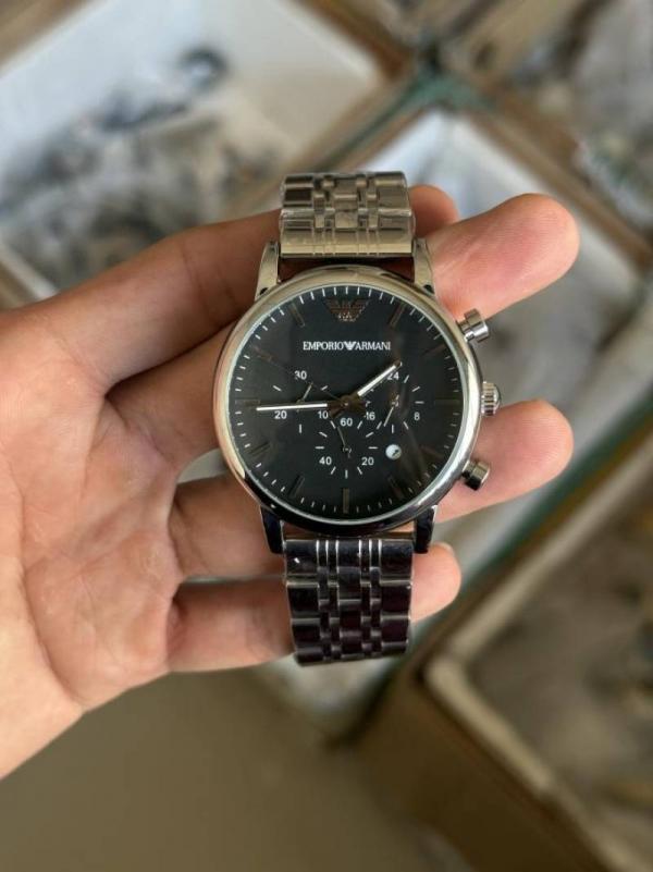 Alternative view of Emporio Arma Chronograph (All Working) Best Quality