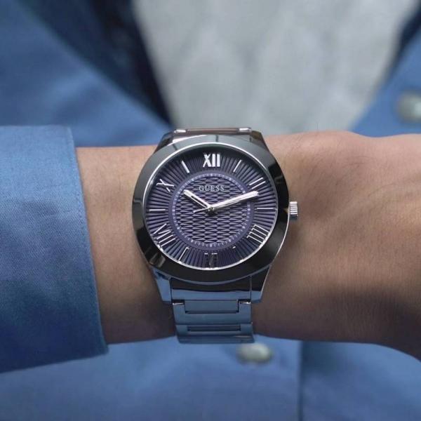 Alternative view of Guess Arc Champagne Round Dial Analog Watch