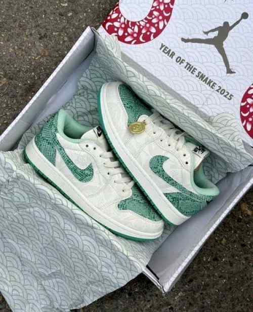 Nikkee Air Jordan 1 Low Year of the Snake with og box