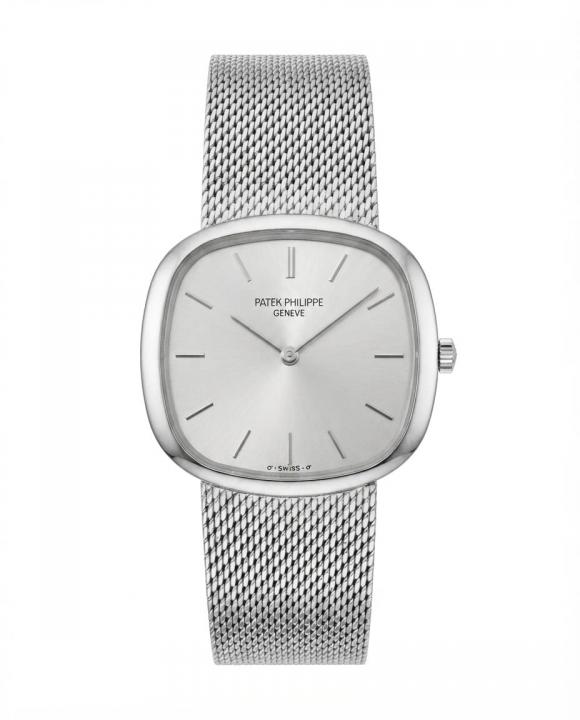 Patek philipe Ellipse Timepiece Silver White  Dial