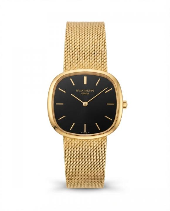 Patek philipe Ellipse Timepiece Gold Black   Dial