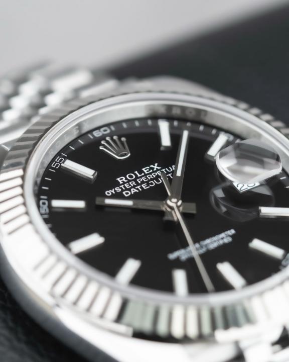 Alternative view of Rolee x Oyst Uuer Perpetual Date Just Silver-Black