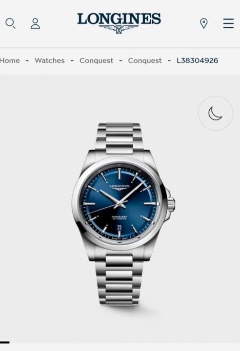 LONGINE CONQUEST WATCH HVY WC 1455