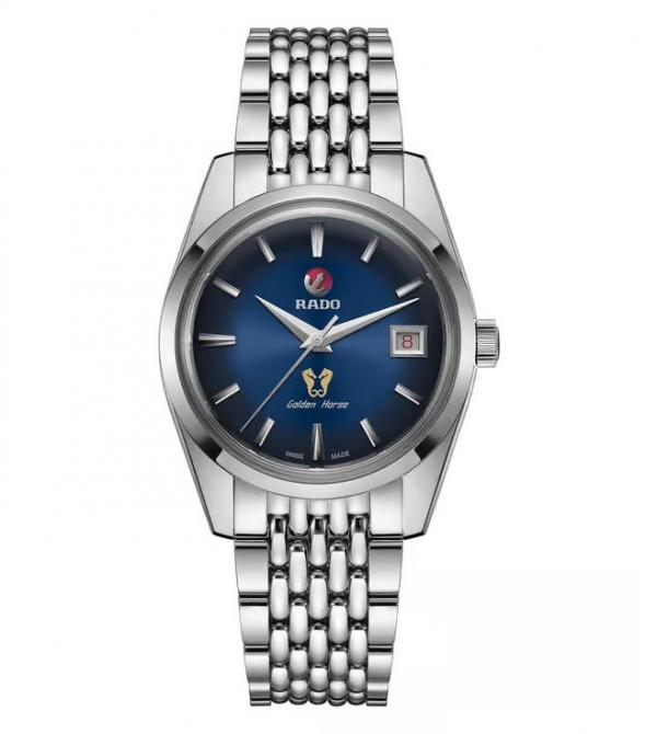 RAD DO CAPTAIN COOK GOLDEN HORSE AUTOMATIC SILVER BLUE  624