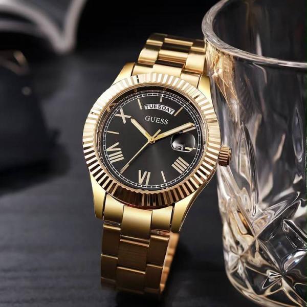 Alternative view of Gues S Day Date Men Gold Black