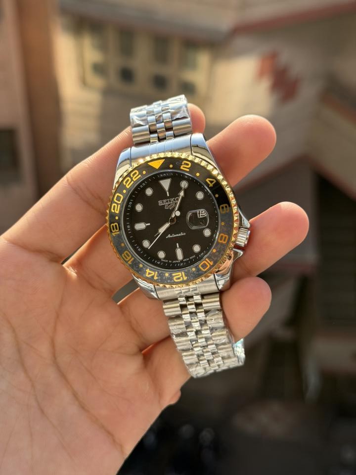 SEIKO GMT BACK OPEN
