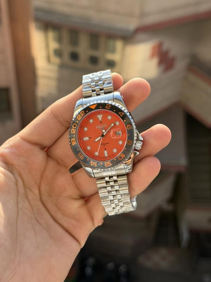 SEIKO GMT BACK OPEN