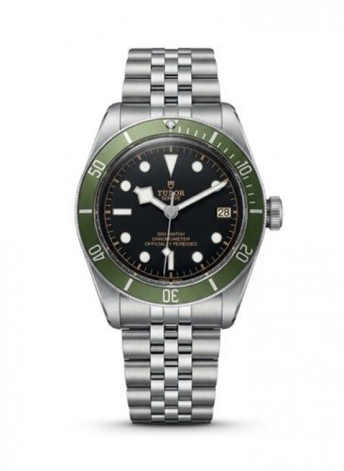 Tudor Black Bay Green Bezel Jubilee