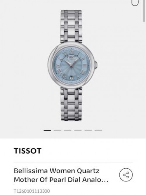 Tissot Bellissima MOP Authentic Store Quality