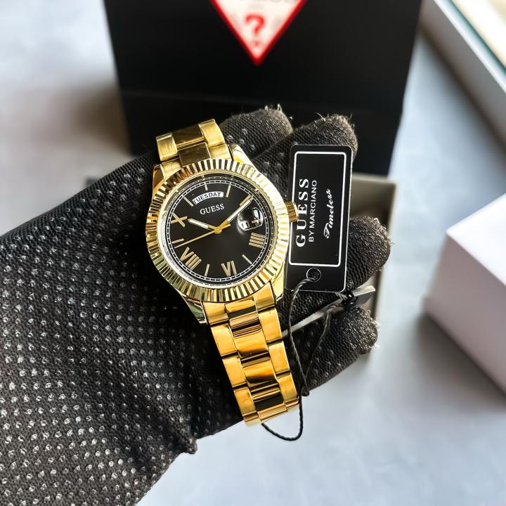 GUESS DAY DATE PREMIUM MEN WATCH