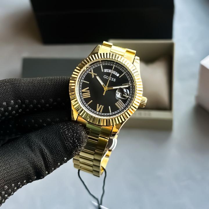 Alternative view of GUESS DAY DATE PREMIUM MEN WATCH