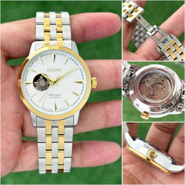 Alternative view of Seik O Presage Automatic ( Open Back ) AAA