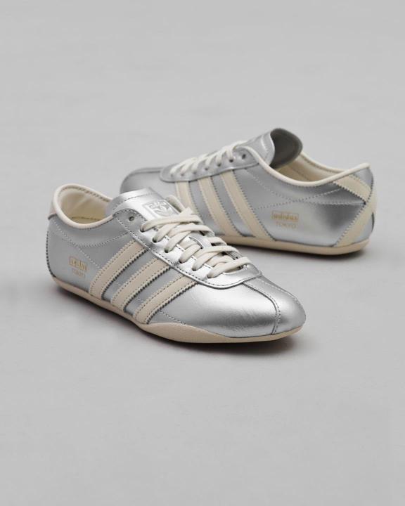 Adidaass Originals TOKYO sliver metallic white