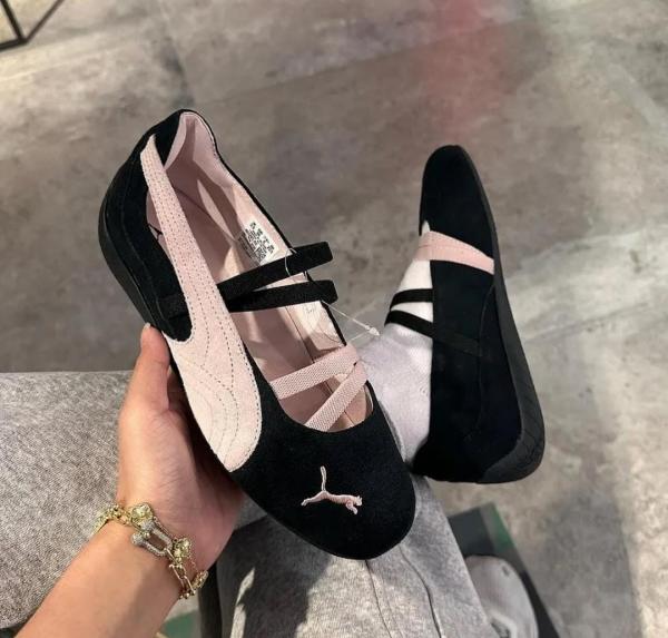 Pummaa Speedcat Ballet Black Pink