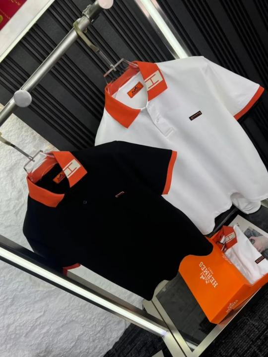 HERMEZ IMPORTED STORE ARTICLE POLO T-SHIRT WHITE