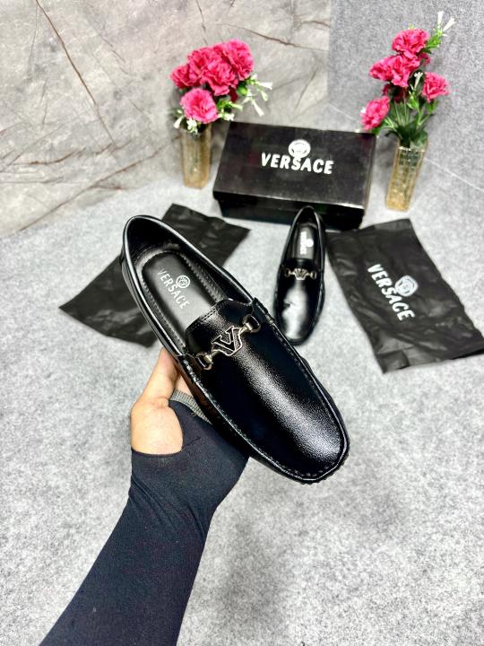 VERSACE V METAL LOGO DRIVING FLEXIBLE  LF169