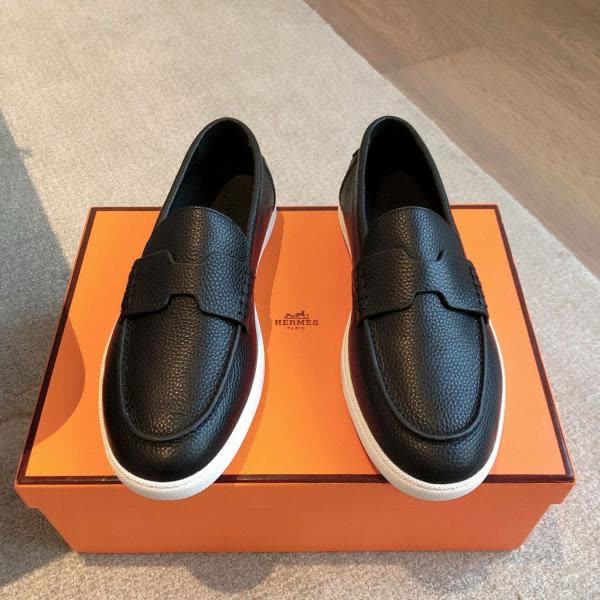 Hermez Job Loafers Noir Black Fixed